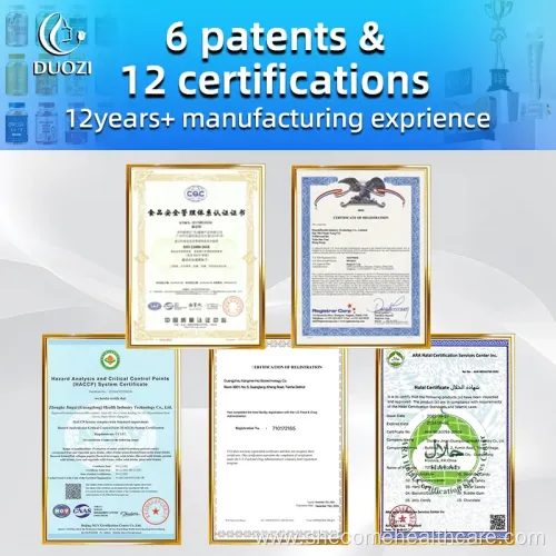 OEM Gummy Candy Vitamins for Adult Beauty Support